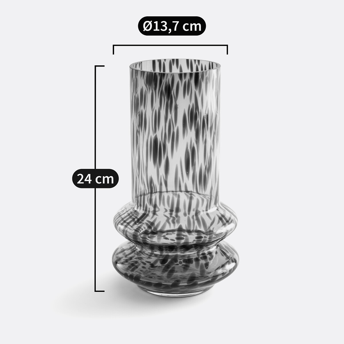 LA REDOUTE INTERIEURS<br>Vaso vitral H24 cm, Onana