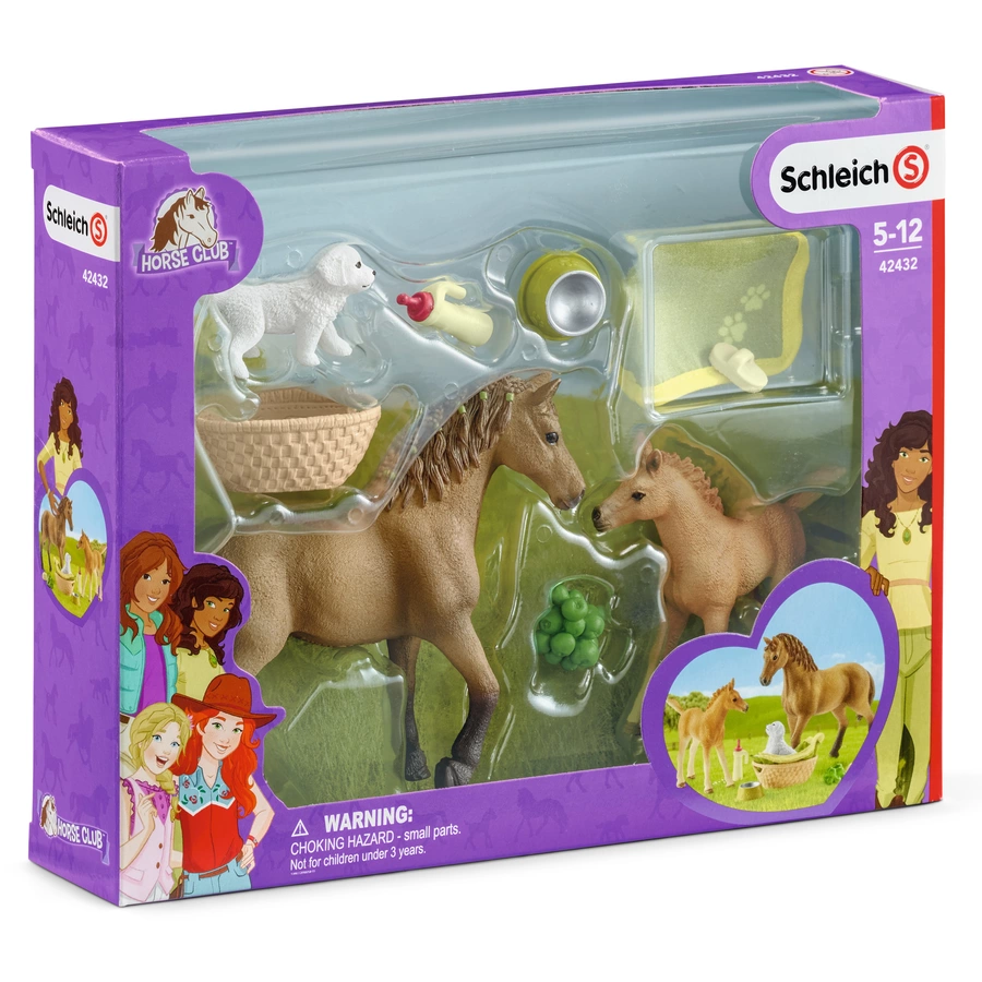 schleich® Sarahs Tierbaby-Pflege 42432