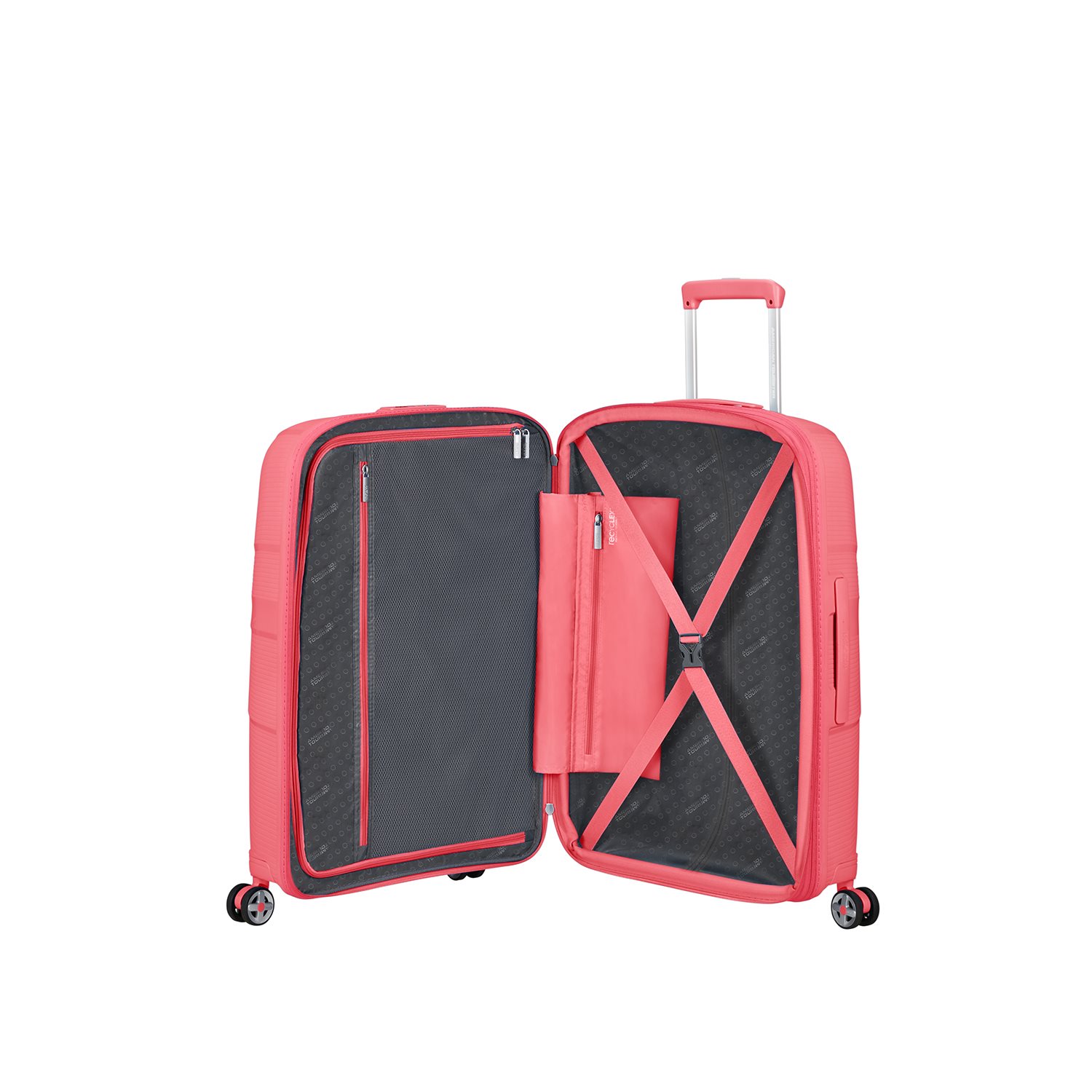 American Tourister Starvibe Spinner 67 EXP sun kissed coral