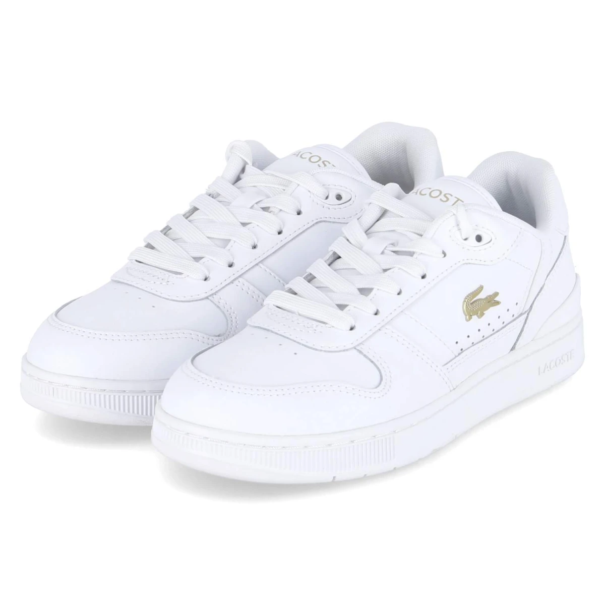 LacosteLow Sneaker T-CLIP SET - wht/gld