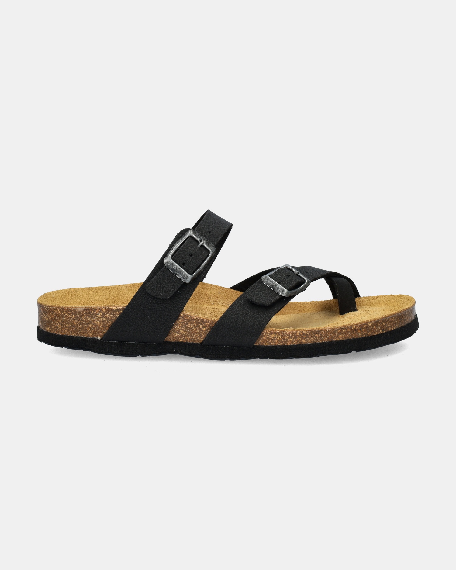 Nelson Slippers  - zwart