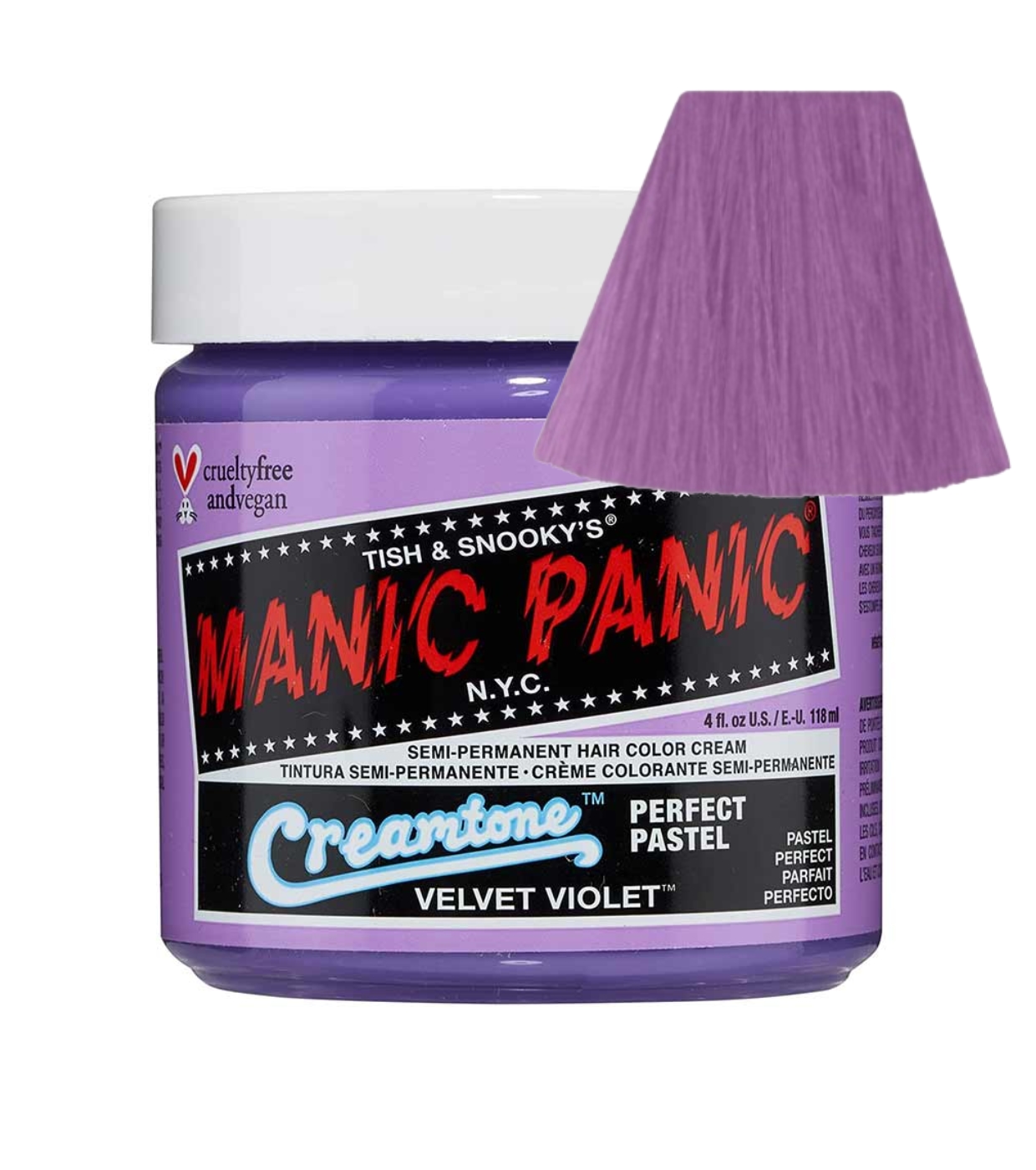 Manic Panic - Tinta fantasia semipermanente Perfect Pastel - Velvet Violet