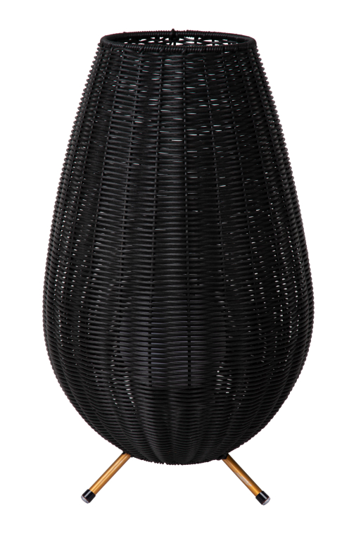 Lucide Colin tafellamp LED oplaadbaar buiten IP44 large zwart