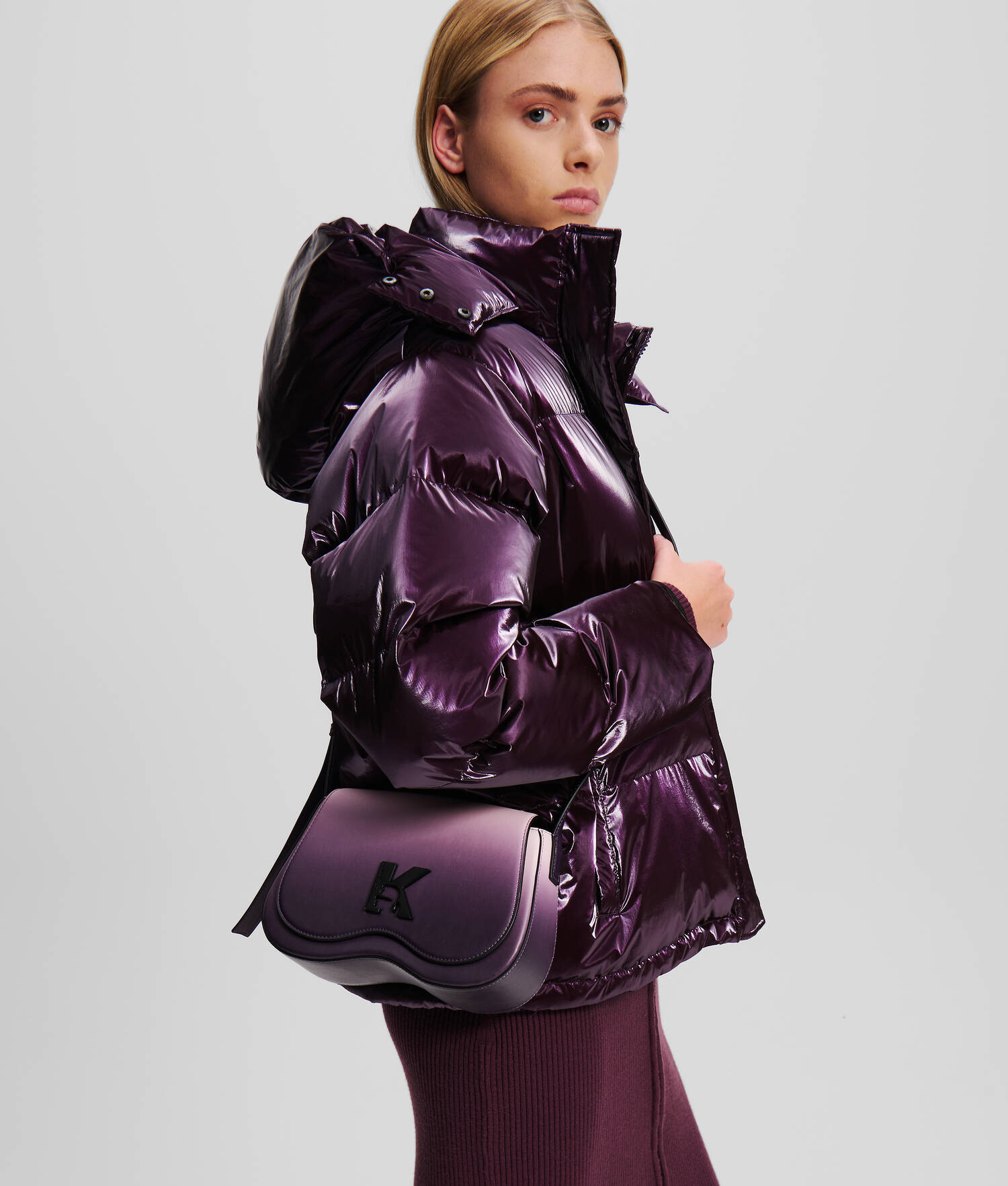 SAC BANDOULIÈRE LUNETTES DE SOLEIL EFFET OMBRÉ KLJ
