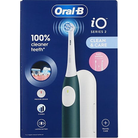 Oral-B iO 2 elektrisk tandbørste - grøn