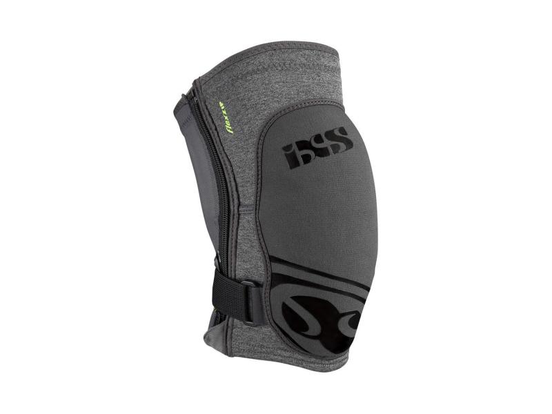 iXS Knieschoner Flow ZIP, S, Grau Knieprotektor