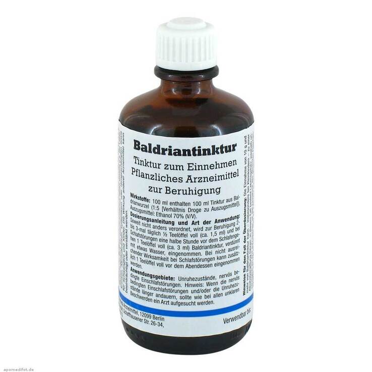 Baldrian Tinktur Herbeta DAB, 100 ml