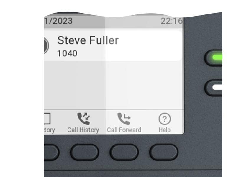 snom Tischtelefon D150 Schwarz Für mehr Komfort in Ihrem Arbeitsalltag