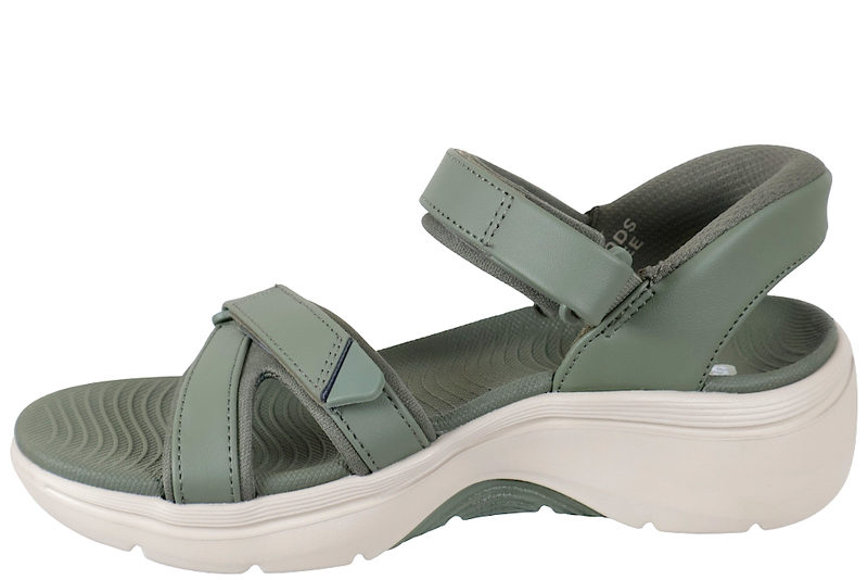 SKECHERS GO WALK ARCH FIT OLIVE GREEN SANDAL