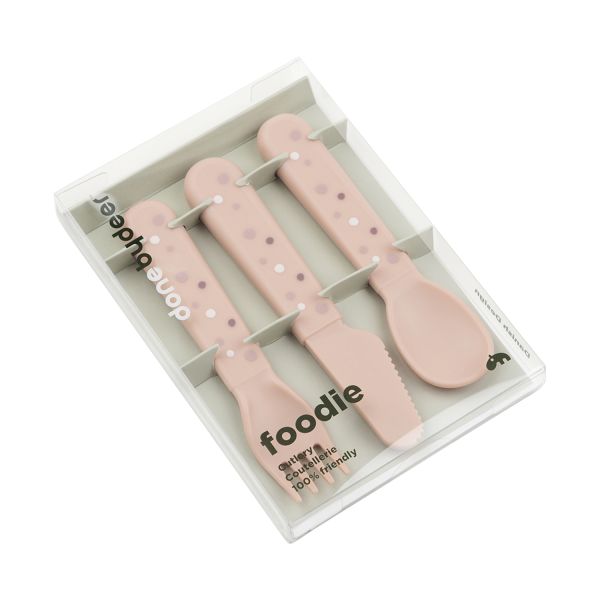 Done By Deer Happy Dots Bestekset - Blue