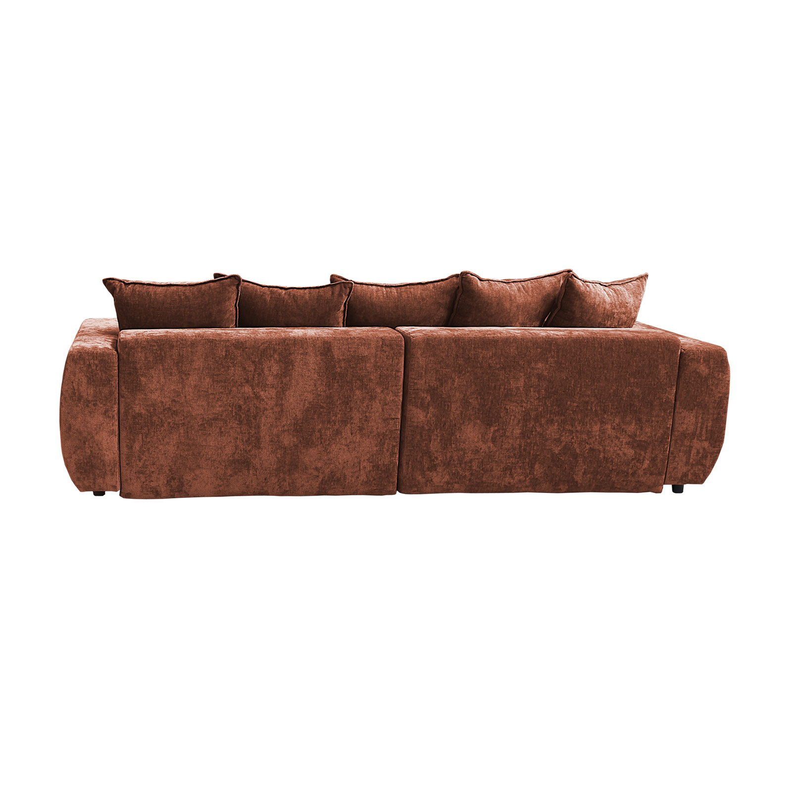 Big Sofa - rost - Boxspringfederung - 292 cm