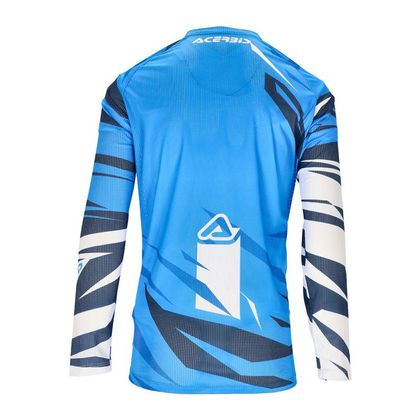 Maillot cross Acerbis MX J-WINDY FOUR VENTED 2023 - Blanc / Bleu
