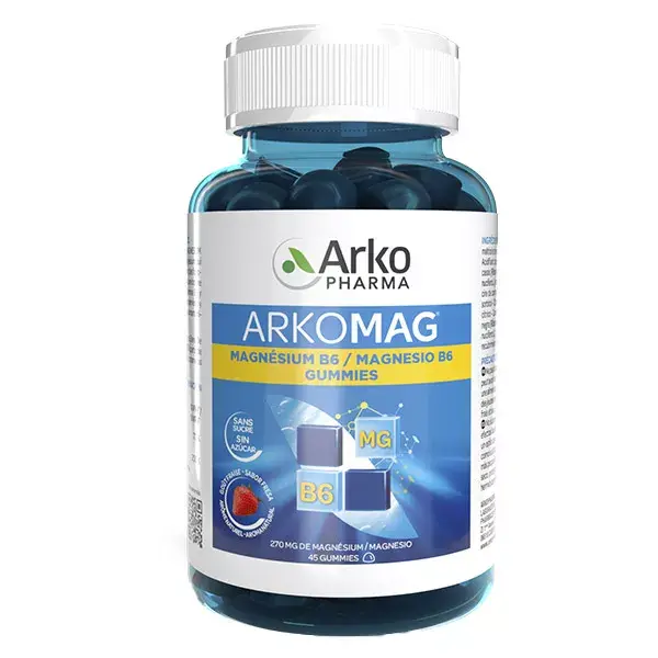 Arkopharma Arkomag Magnésio B6 45 gomas