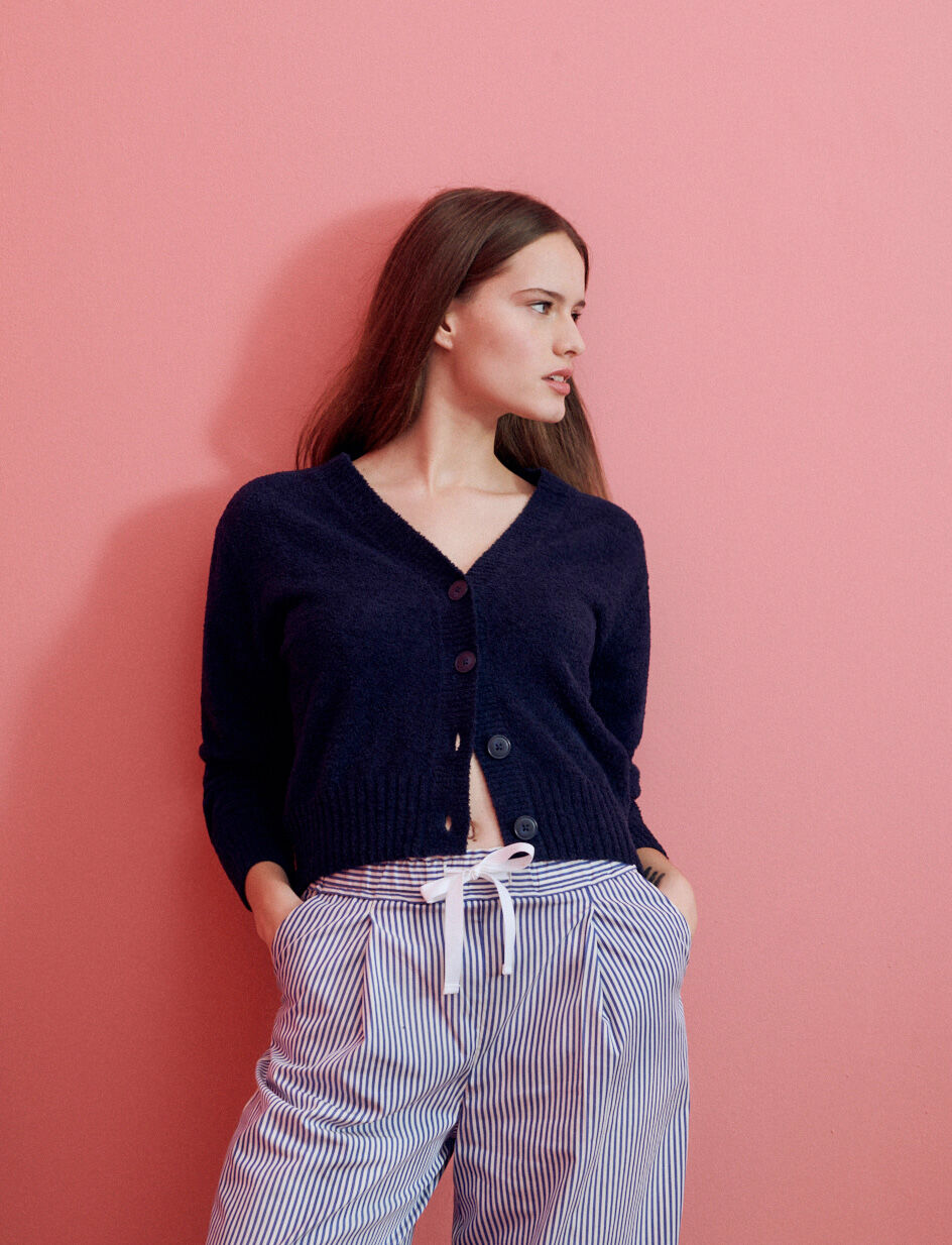 Cardigan manches longues