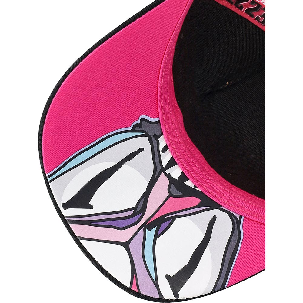 enea bastianini - Casquette trucker 23 Noir / Rose