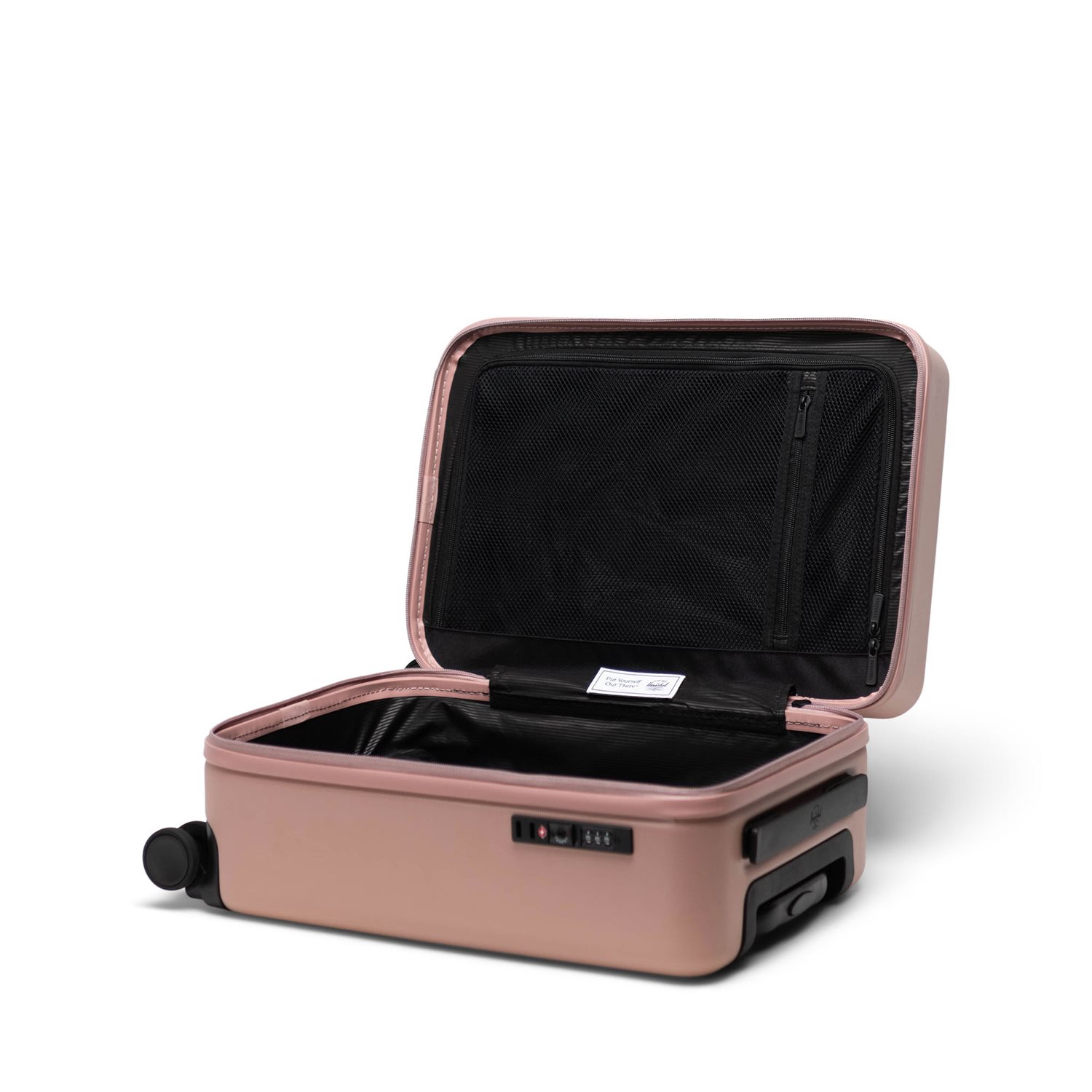 Herschel Supply Co. Heritage Hardshell Carry On Luggage ash rose