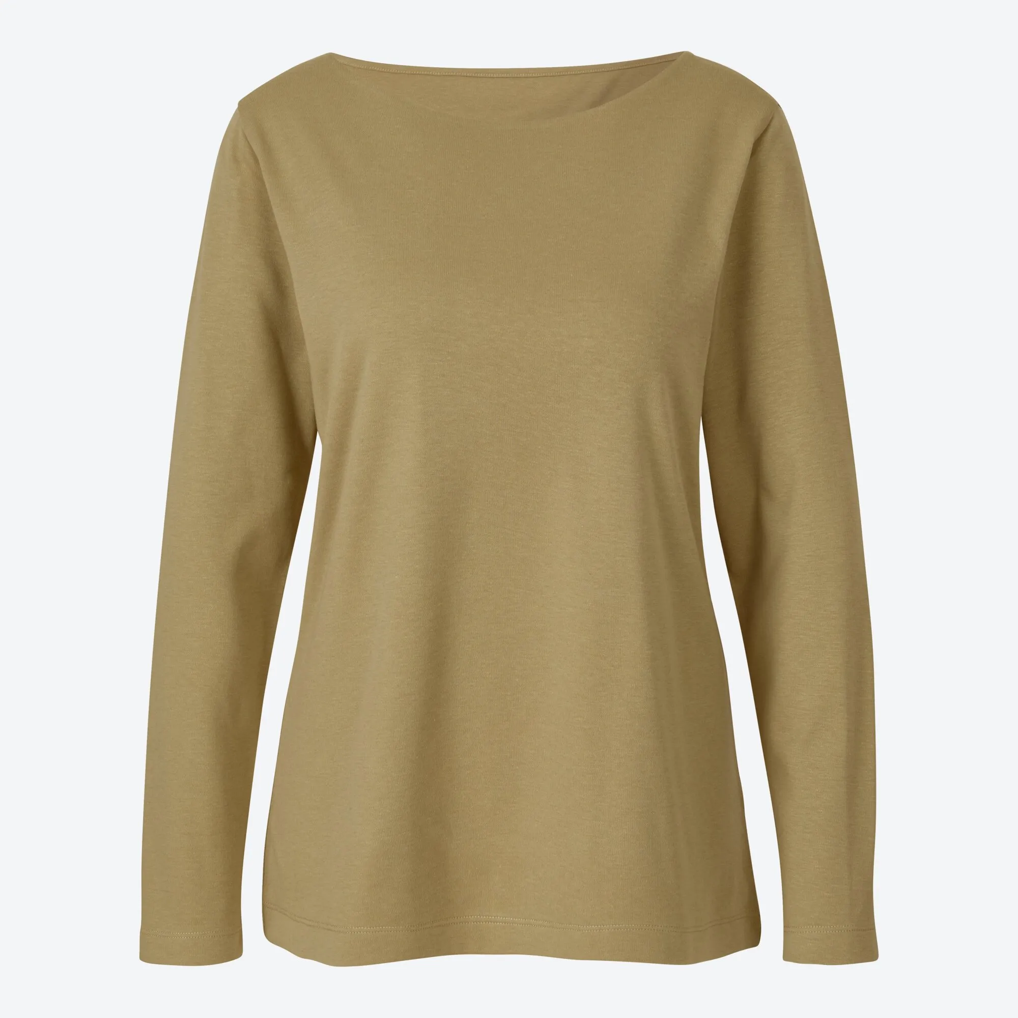 Damen-Shirt mit U-Boot-Ausschnitt
