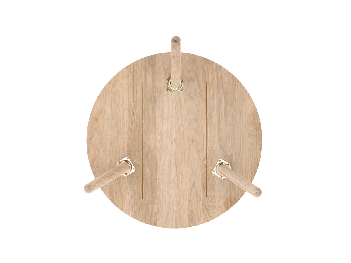 Ebern houten salontafel whitewash - 70,5 x 44,5 cm