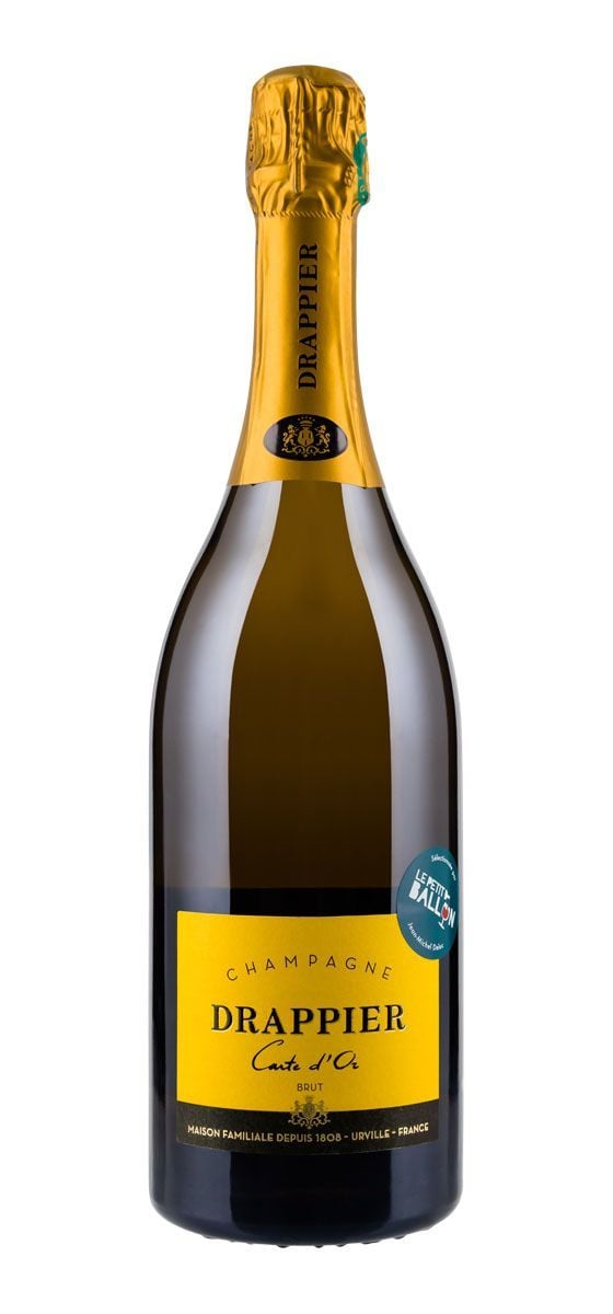 Champagne Drappier Carte d'Or - 3 bouteilles & Caisse bois