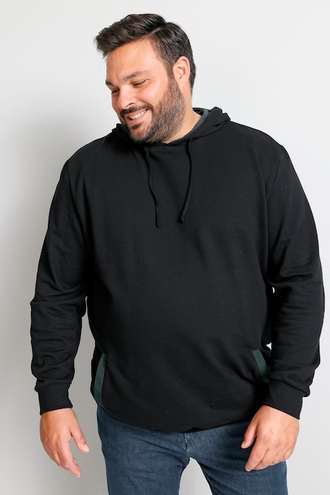 Boston Park Hoodie, Bauchfit, Kapuze, bis 80/82