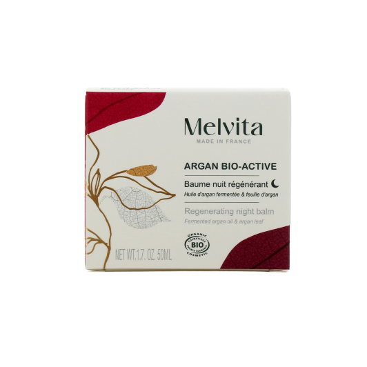 Melvita Argan Bio Active Baume de nuit régénérant - Soin anti âge