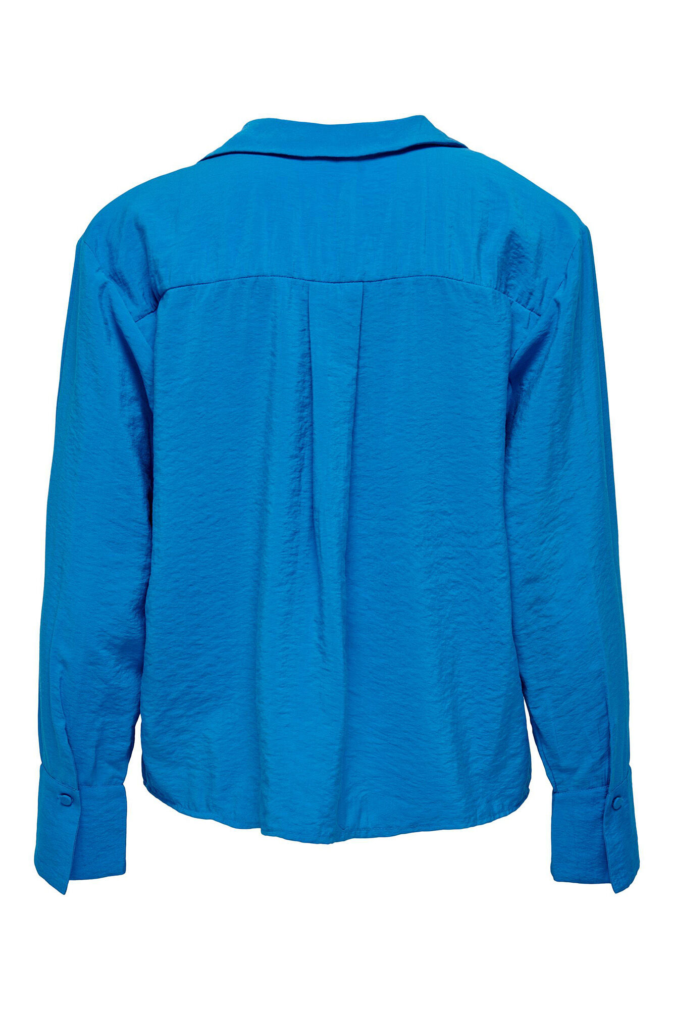 Blusa fluida com decote em V