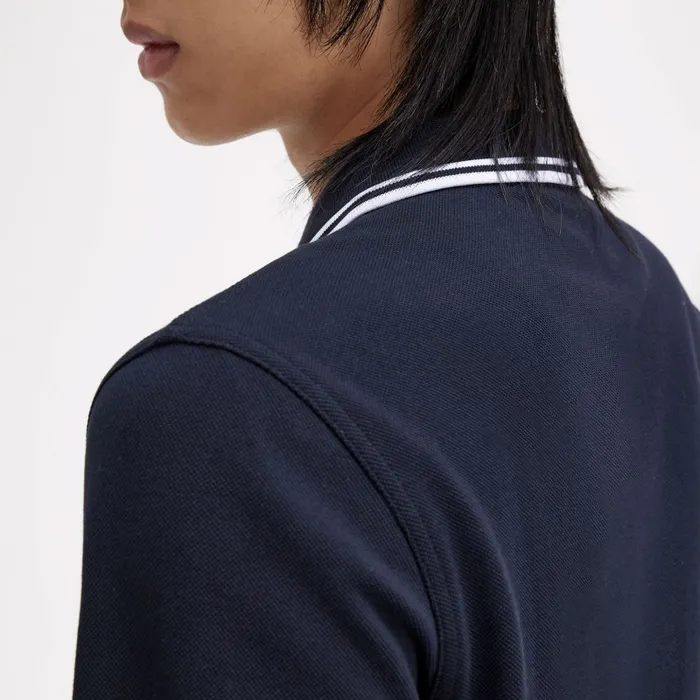 Fred Perry LS Twin Tipped Polo Heren