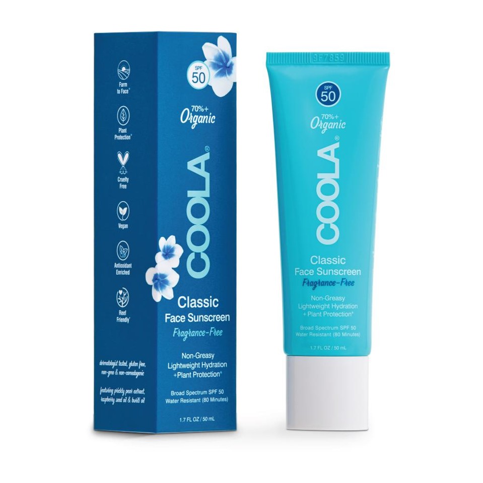 Coola - Classic Face Lotion Sunscreen Fragrance-Free SPF 50 50 ml - Solcreme
