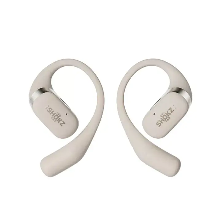 Shokz Openfit Draadloze Open-ear True Koptelefoon Beige
