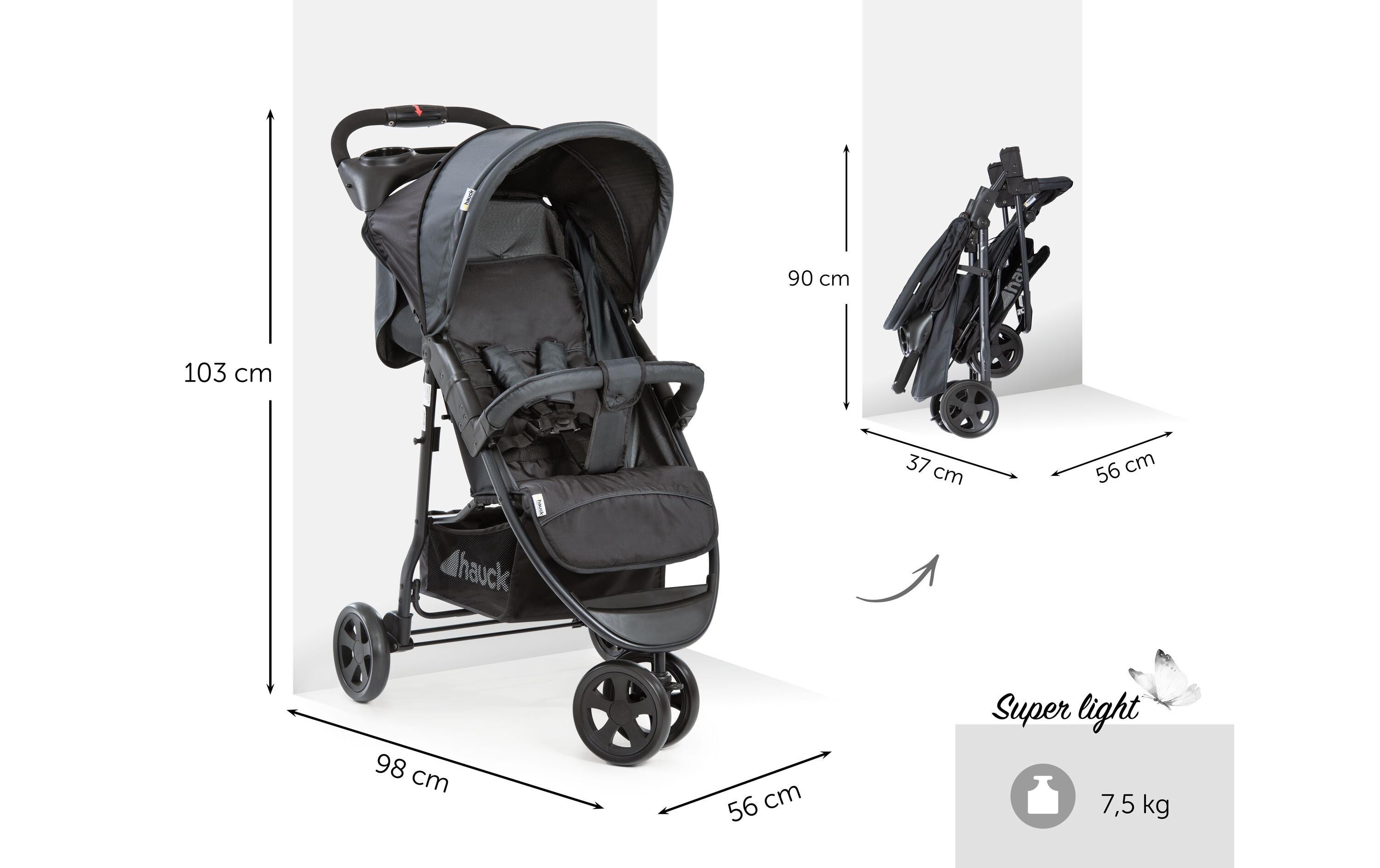 Buggy Citi Neo II Caviar/StoneBuggy Citi Neo II, Caviar/Stone