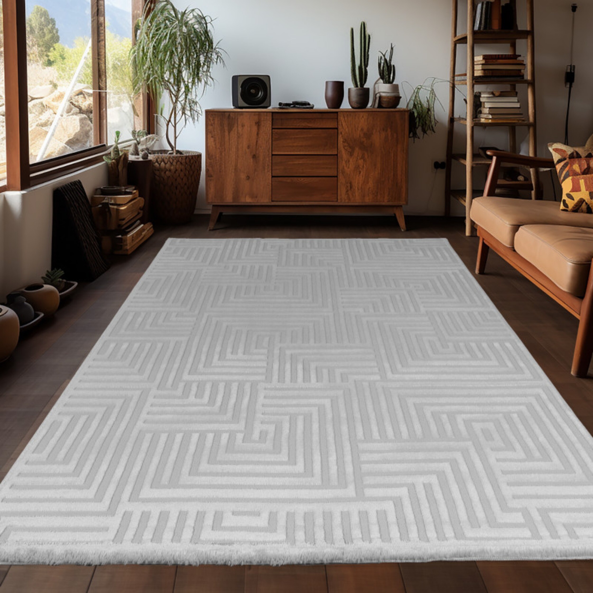 Moderne Vintage Teppiche für dein Wohnzimmer - stilvoll und gemütlich, Waschbar