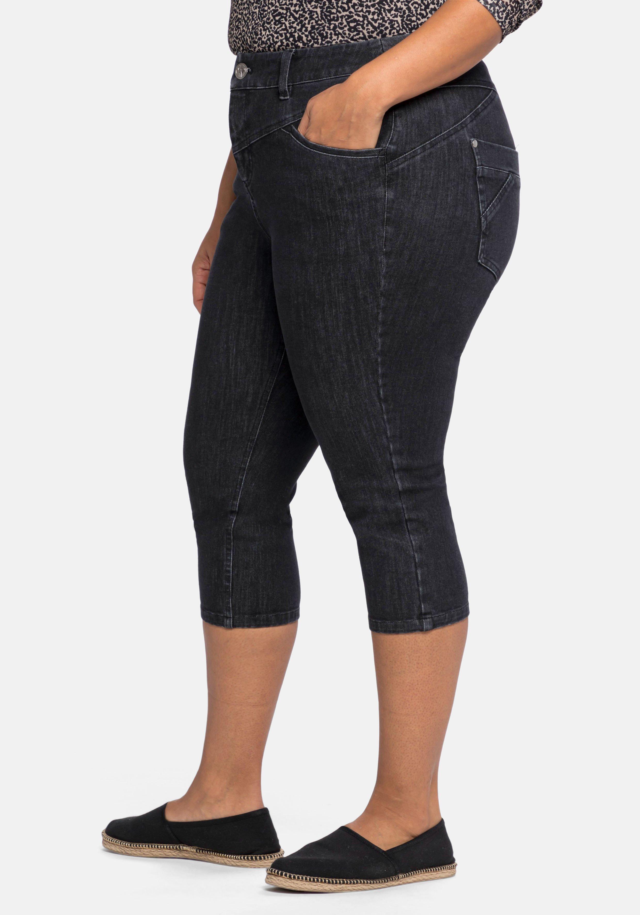 Caprijeans in Bodyforming-Qualität