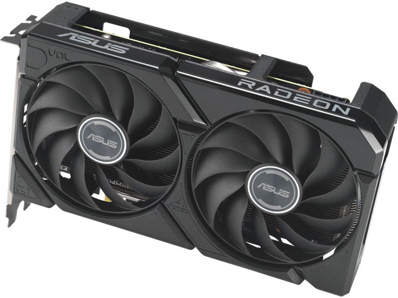 ASUS Grafikkarte AMD Radeon RX9060 XT Dual 8GB Grafikkarte mit 8 GB GDDR6 Speicher