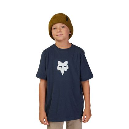 T-Shirt manches courtes Fox FOX LEGACY ENFANT - Bleu / Rouge
