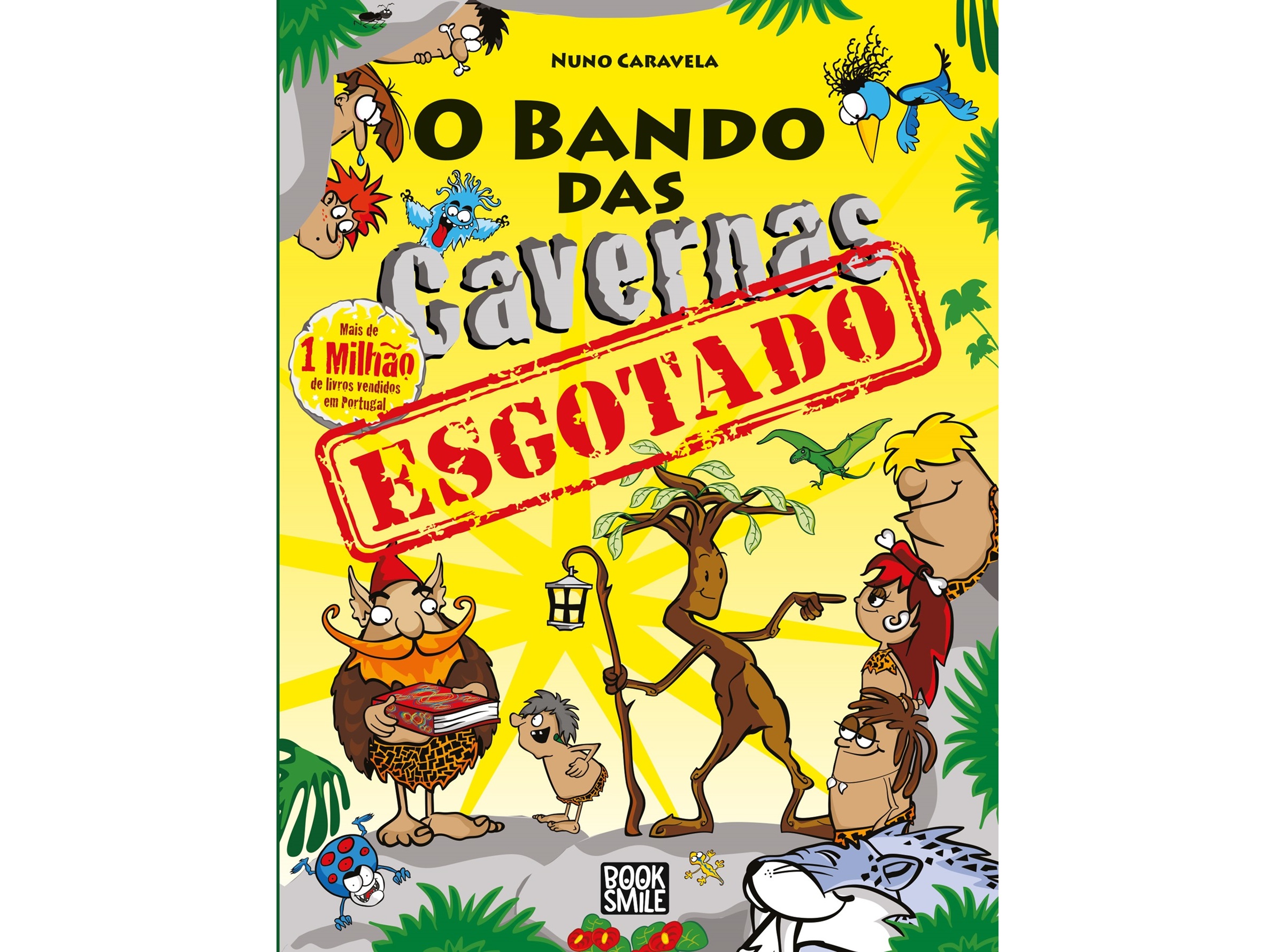 LIVRO O BANDO DAS CAVERNAS 46 - ESGOTADO DE NUNO CARAVELA