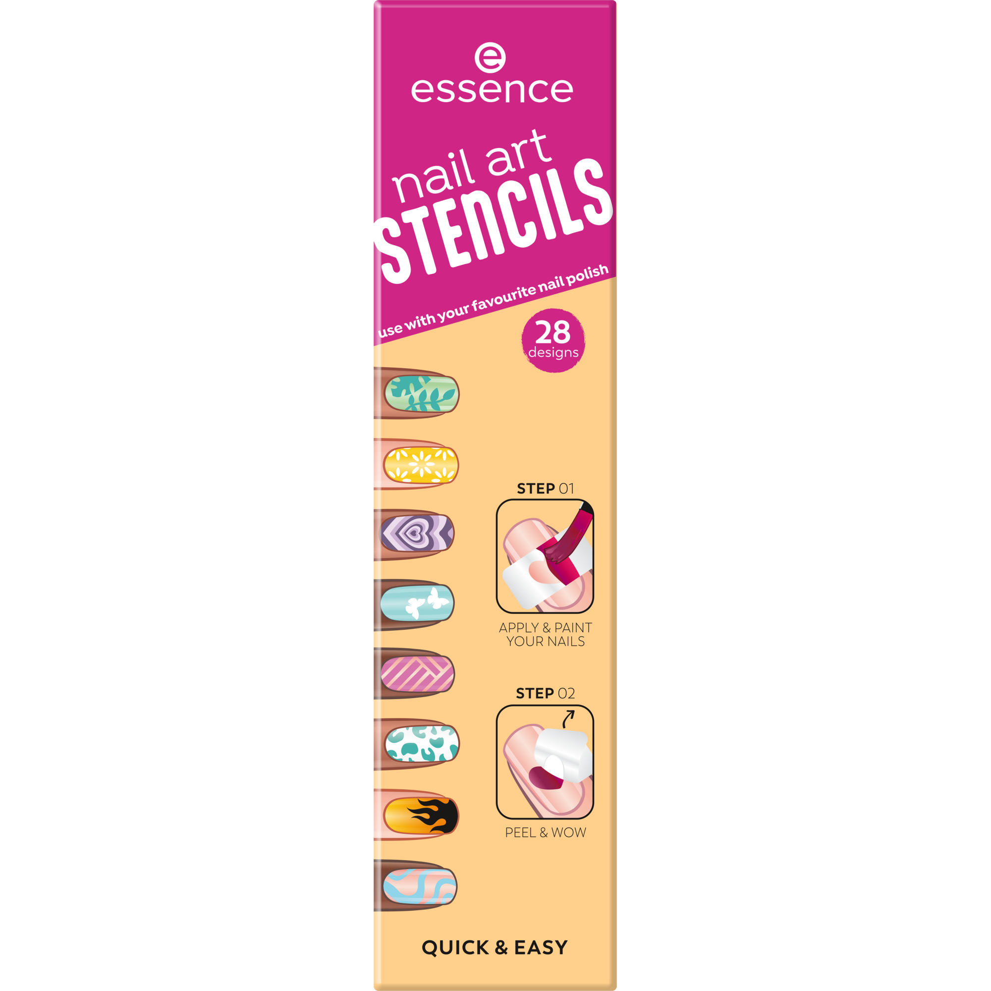 nail art STENCILS pochoirs pour ongles