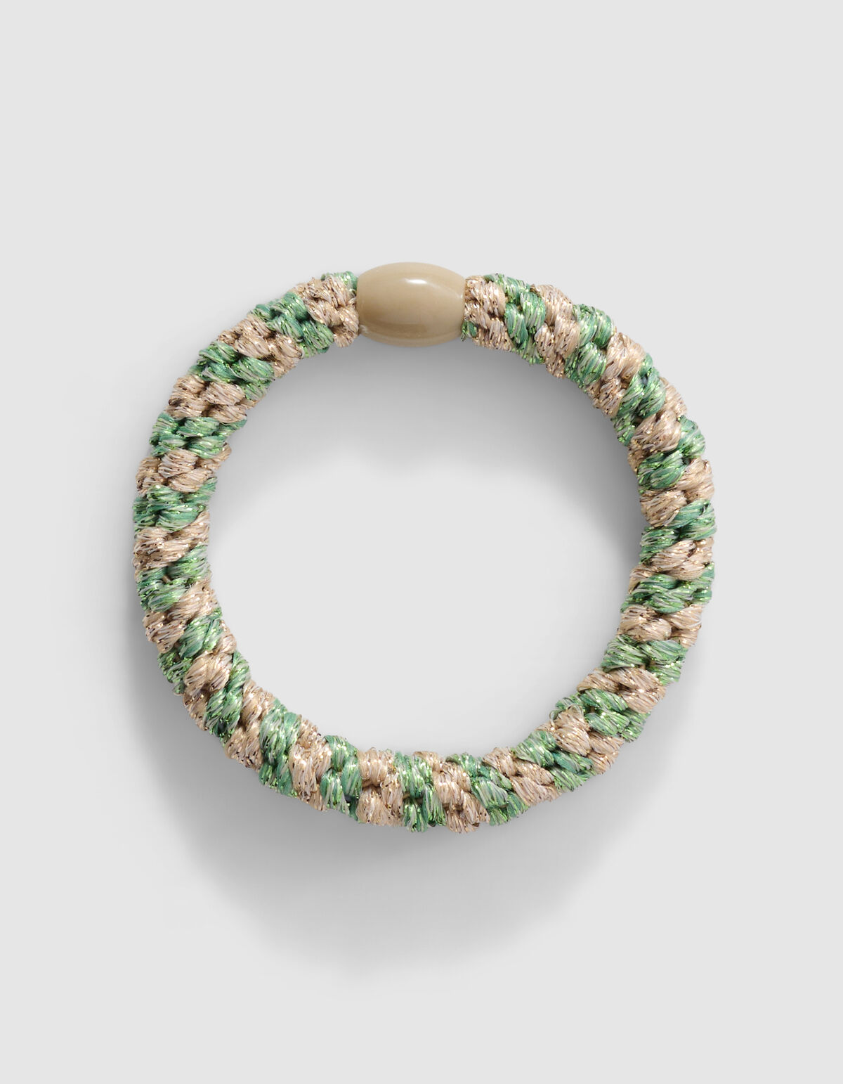 Lurex Haarelastiek Groen