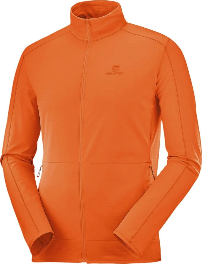 Salomon Outrack Fleecetroje Orange