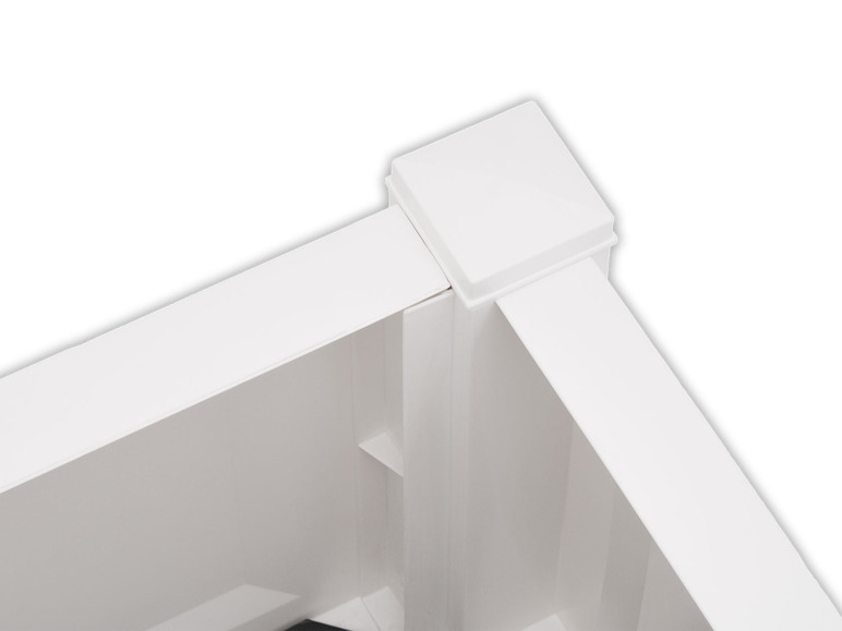 KHW bloembak met centraal trellis, L 100 cm, 110 liter, kunststof
