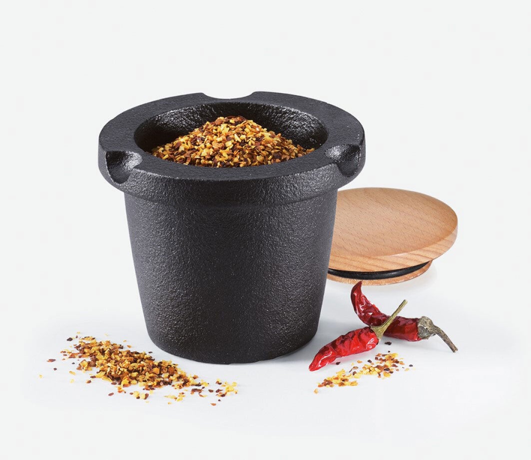 ZASSENHAUS Mörser/ Gewürzreibe GUSS Buche
