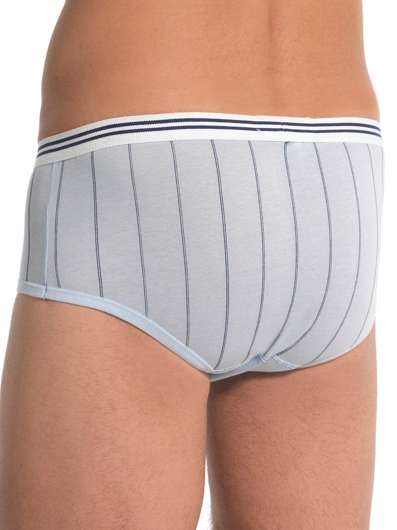 Slips ouverts rayés lot de 2