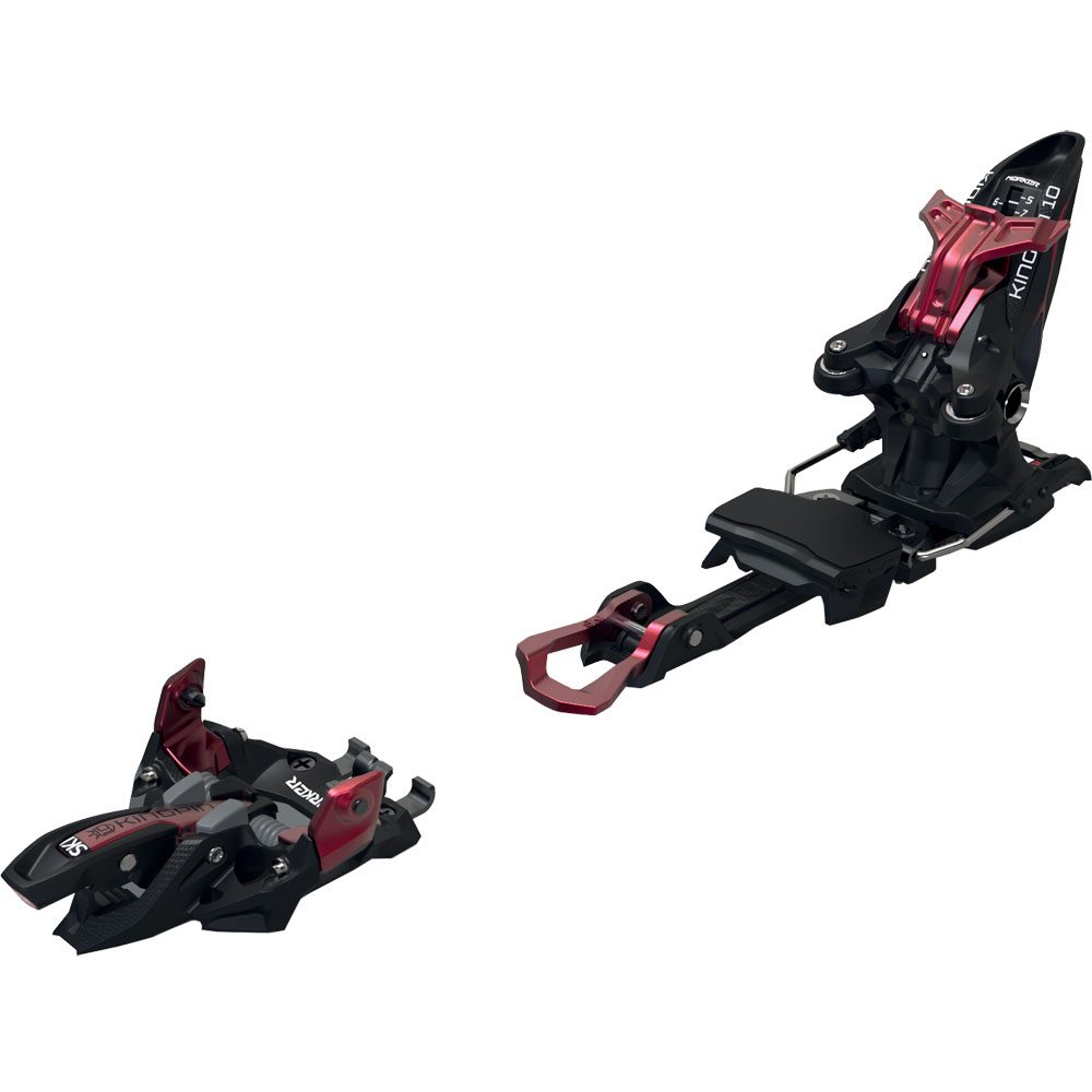 Marker Kingpin 10 Touren Bindung rot 100-125mm Stopper