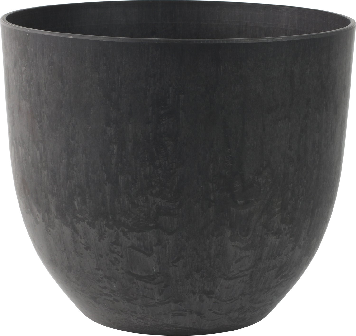 Artstone bloempot Bola D 33 H 29 cm zwart
