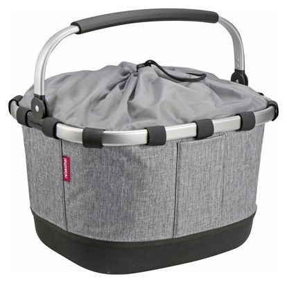 Sacoche de Porte-Bagage Klickfix Carrybag GT pour Racktime Twist Gris