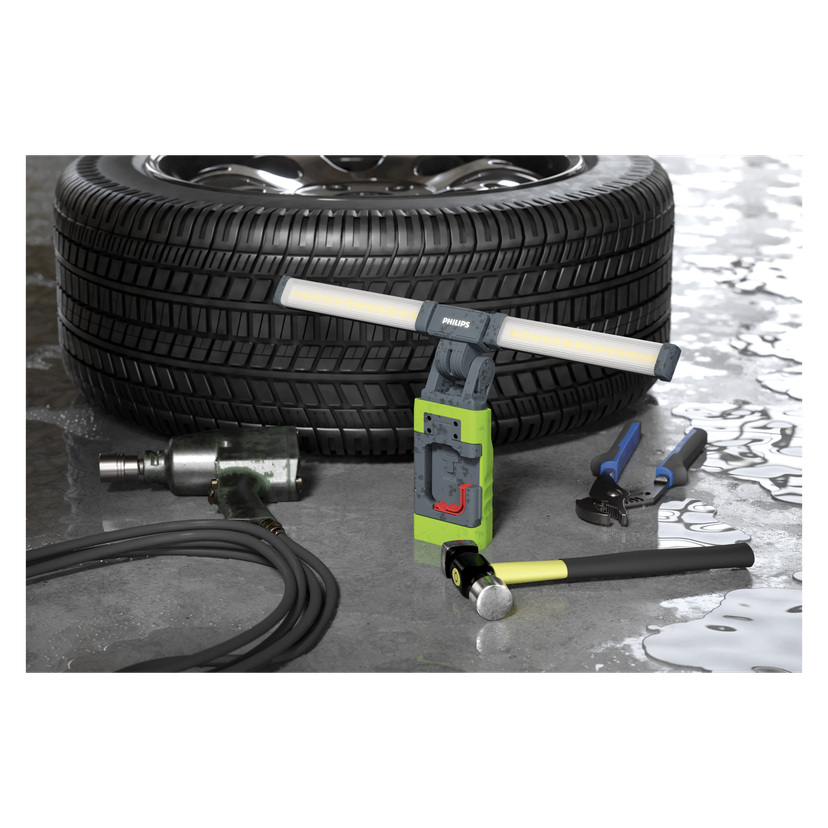 Panserlykt 1200 lm 10 W