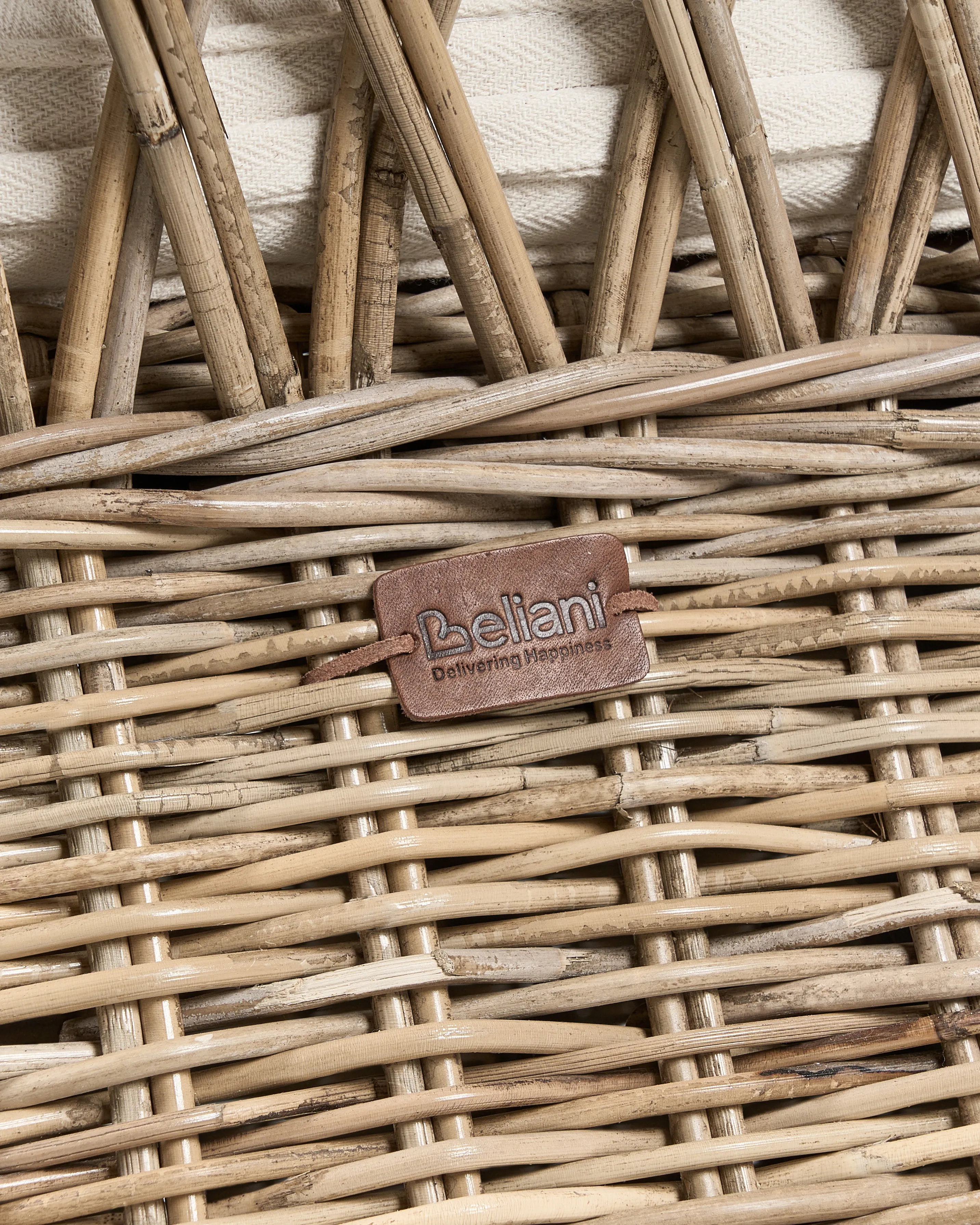 Tuinstoel set van 2 rotan naturel MAROS II