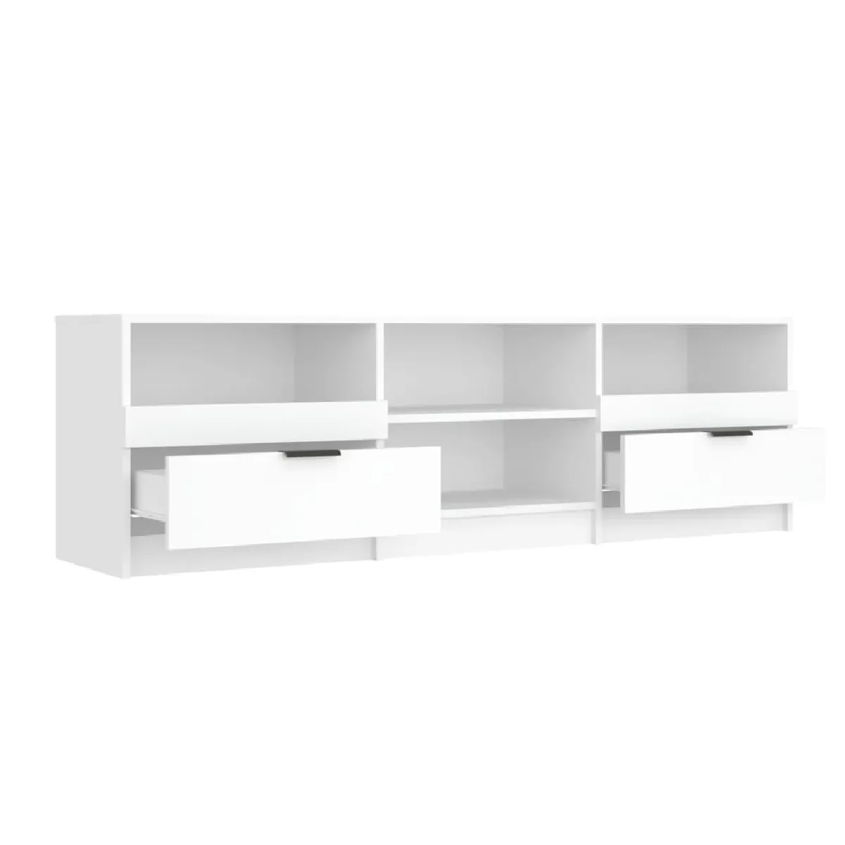 vidaXL Meuble TV - Blanc