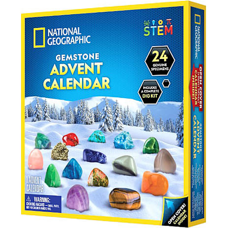 National Geographic ædelstens julekalender 2025