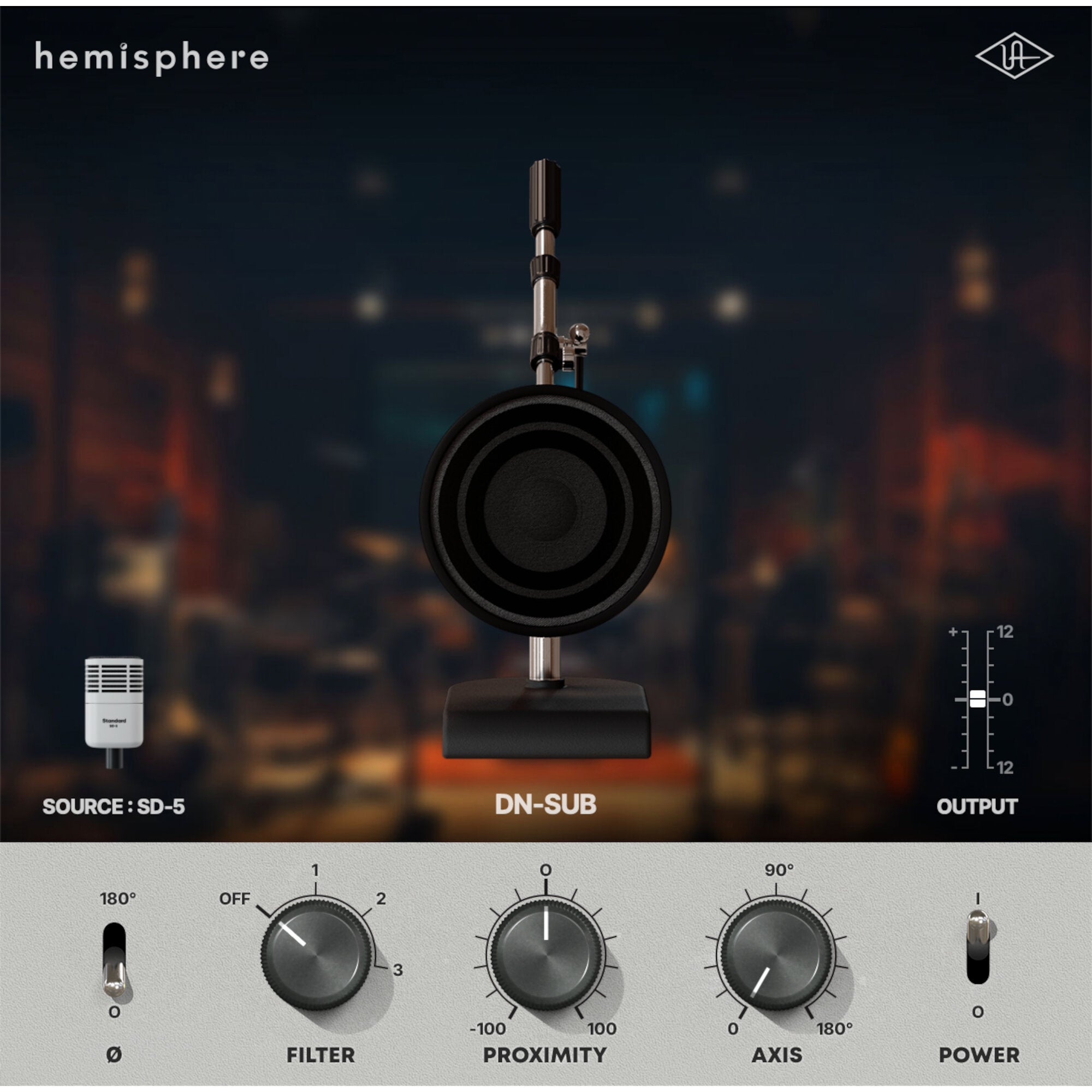 Universal Audio SD-5 bassdrum microfoon
