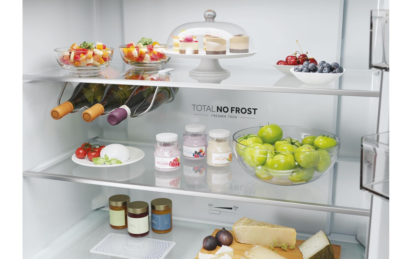 Foodcenter HCR5919ENMB Schwarz<br>Side by Side Kühlgerät